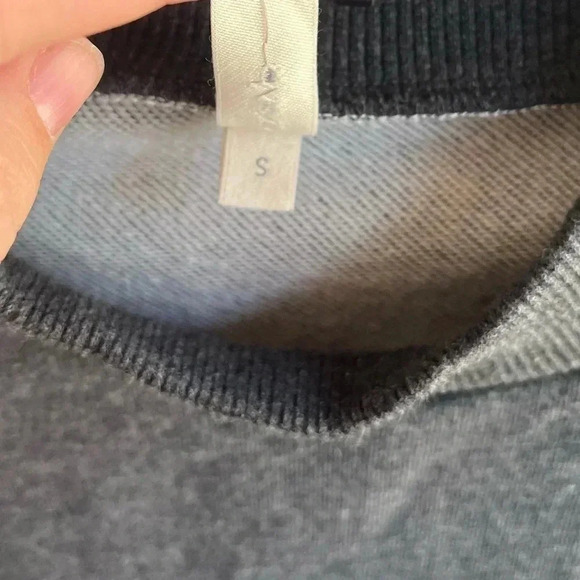 Nap Loungewear Drawstring Hem Cotton Sweatshirt - Picture 12 of 12